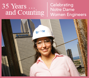 35 Years of Notre Dame Women Engineers