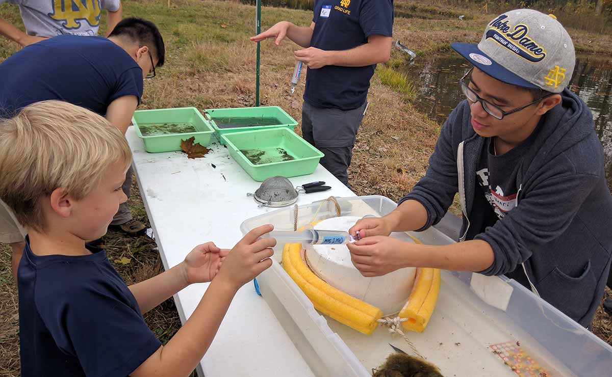 The community is invited view and learn about aquatic biology at the ND-LEEF facility.