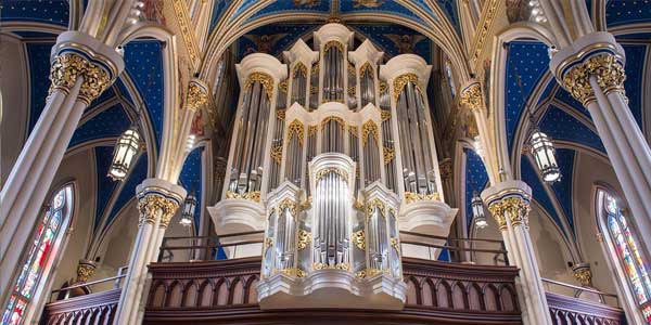 Long Crescendo: Following the genesis of a handcrafted pipe organ for the Basilica of the Sacred Heart.