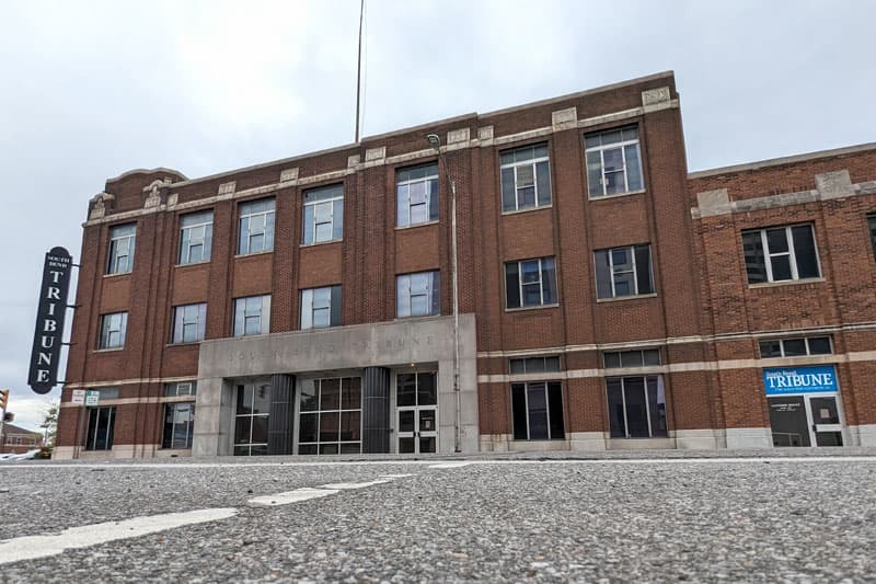 he South Bend Tribune building