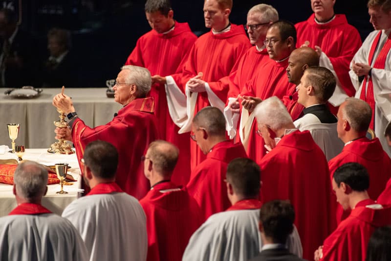 Opening of the school year mass.