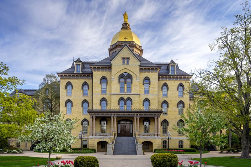The Golden Dome in the spring.