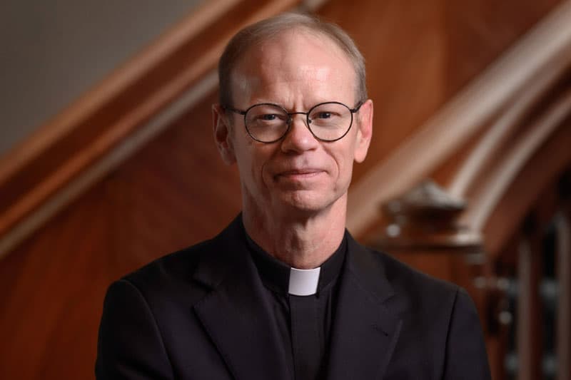 A portrait of Fr. Dowd