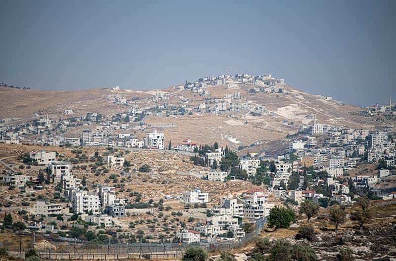 The skyline of Jerusalem.