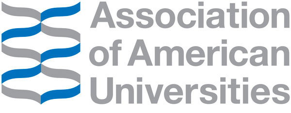 Graphic of a DNA strand next to the words Association of American Universities.