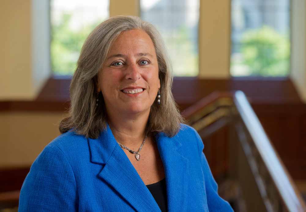 Sharon Stack, the Ann F. Dunne and Elizabeth Riley Director of Notre Dame’s Harper Cancer Research Institute