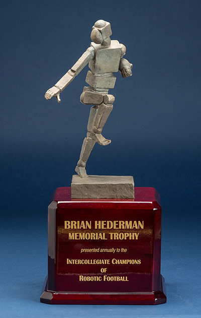 Brian Hederman Memorial Trophy; Intercollegiate Champions of Robotic Football 