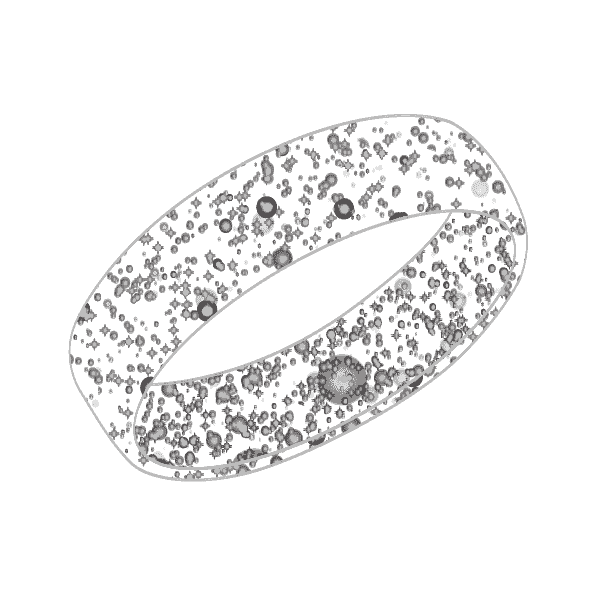 A ring made of stars