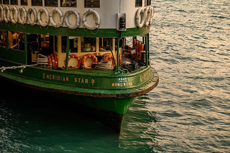 Green Meridian Star Ferry boat