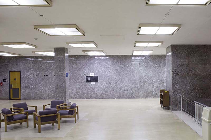 Before, a wall.