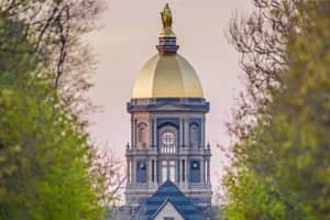 The Golden Dome on Main Building.