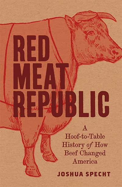 Red Meat Republic book cover, an illustrated bull.