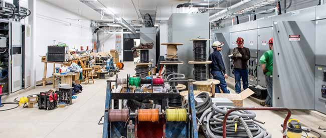 Construction on the Notre Dame Turbomachinery Lab concluded in May 2016.