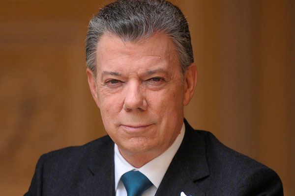 Portrait of Juan Manuel Santos