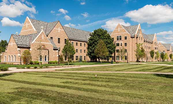 Dunne and Flaherty residence halls