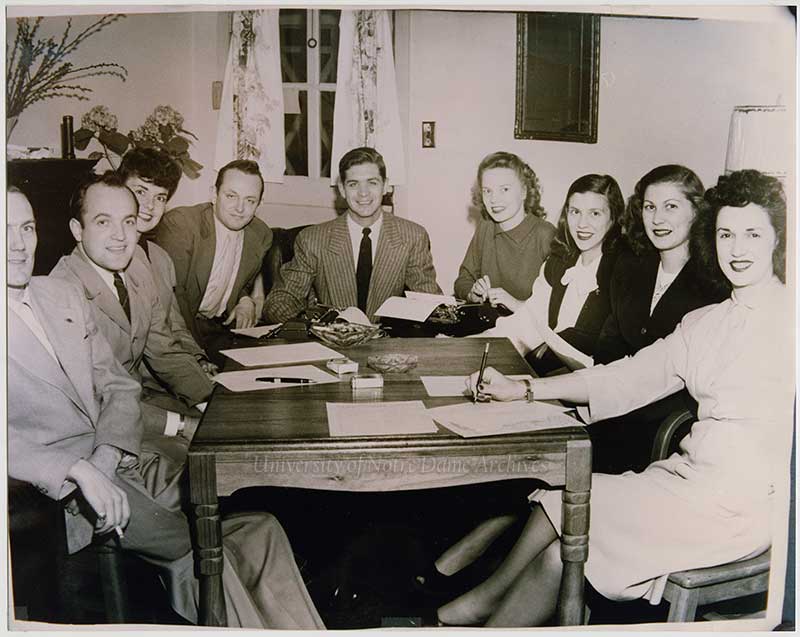 Staff of the Vetville News, 1946-1947.