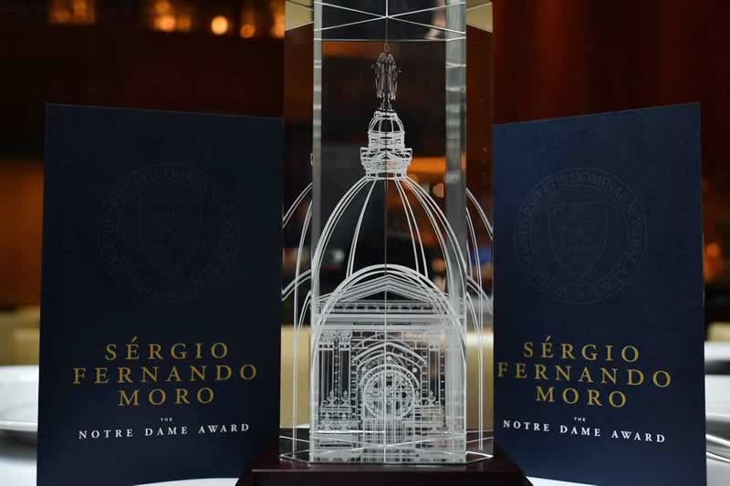 Sergio Fernando Moro Notre Dame award
