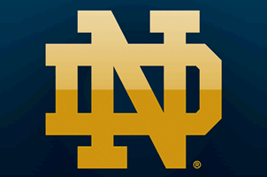 Notre Dame monogram