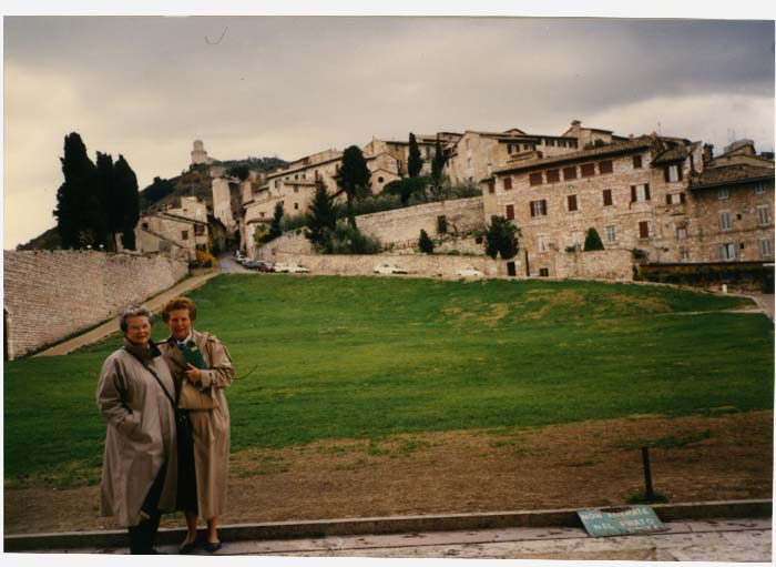 Isabel Charles in Toledo, Spain, 1990