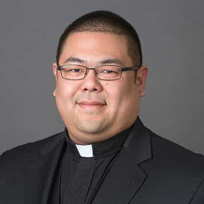 Headshot of Rev. Brian Ching, C.S.C.